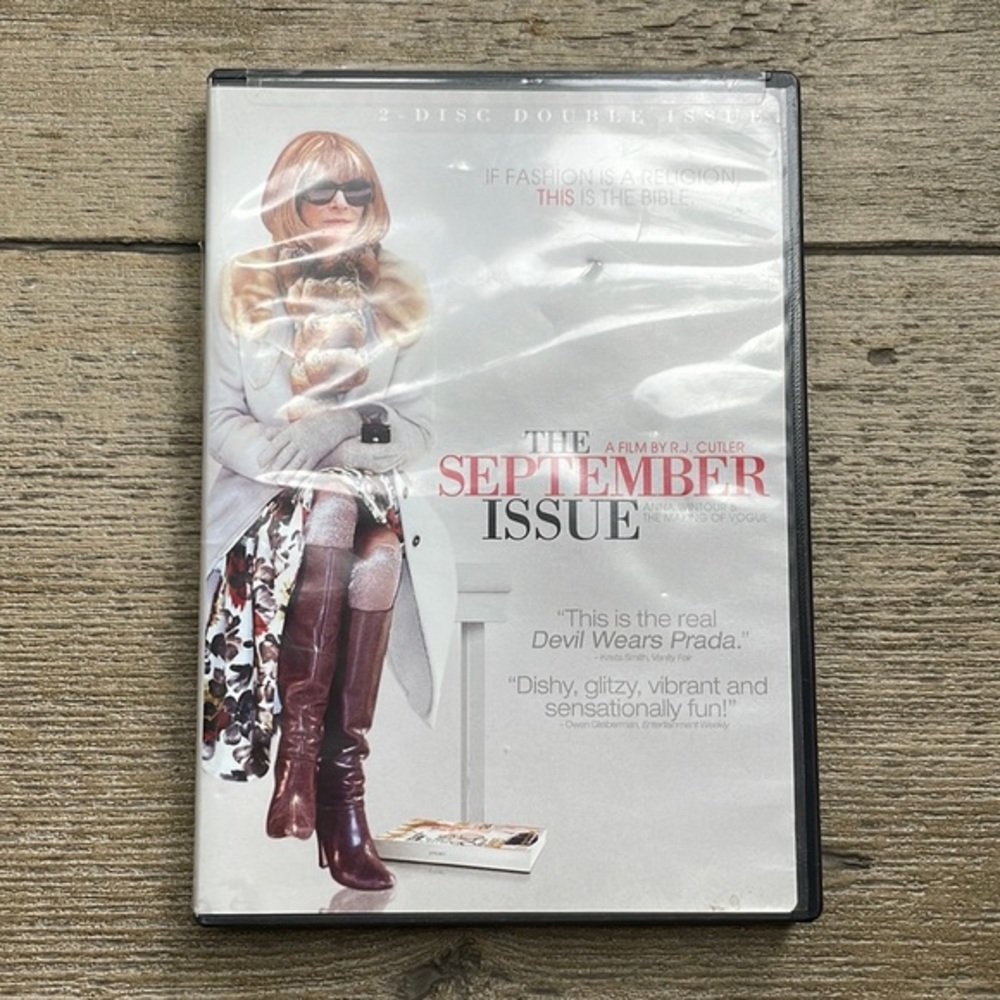 📀 👢 The September Issue Anna Wintour Vogue Fashion New York